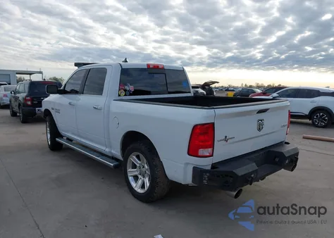 2017 Ram 1500 Lone Star Silver 4X4 5'7 Box z USA, uszkodzony, nr VIN 1C6RR7LT1HS659899